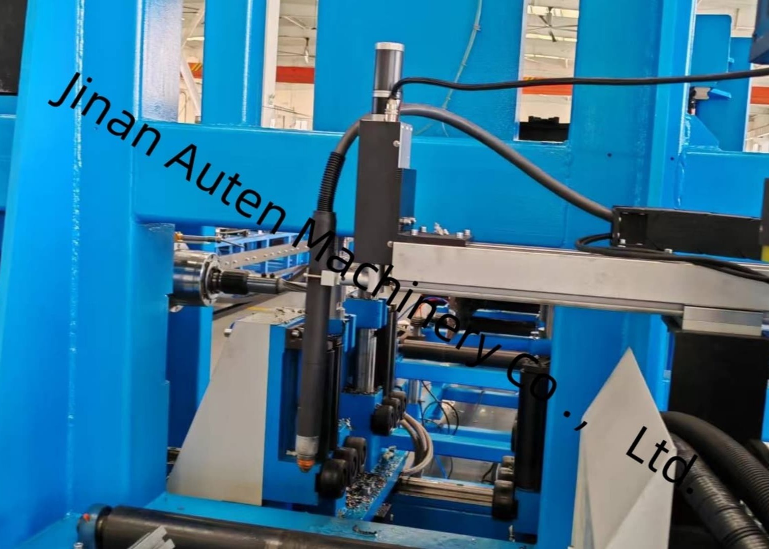 500*500mm Max. Size Width X Height CNC Beams Metal Drilling Shearing Equipment 10#~40# Channel Steel