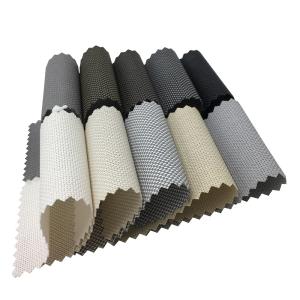 Wholesale 520gsm Polyester Roller Shades Sunscreen Mesh Fabric 2600N/5cm from china suppliers