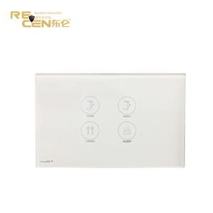 Wholesale Voice Control Smart House Control System Double Control Touch Smart Light Switch from china suppliers