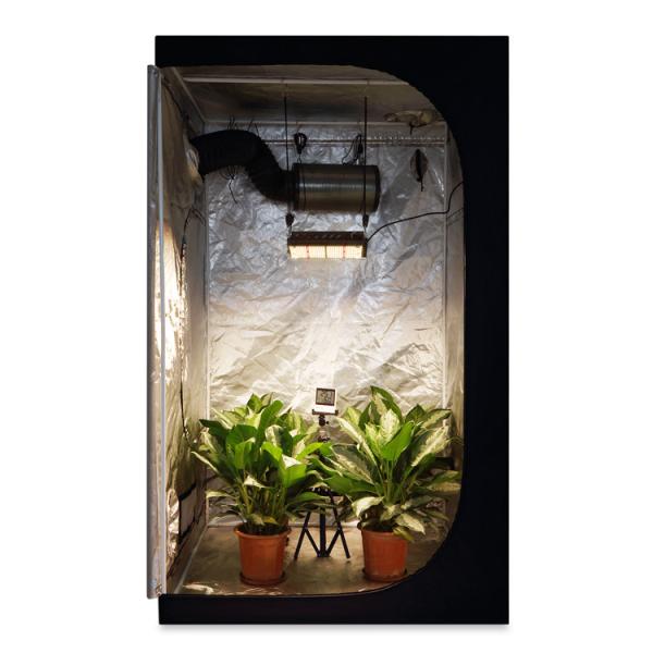 301H 120W Flat Panel Led Grow Light With Manual Dimming Function 50000h