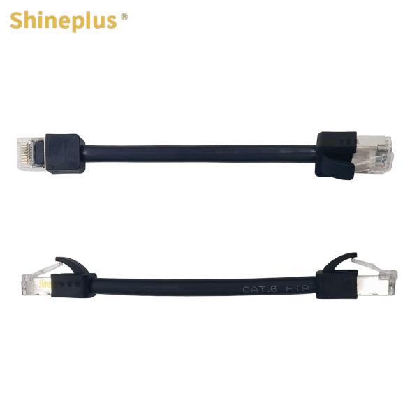 Quality 1Gmbps 250Mhz RJ-45 Connector CAT6 Six Types Of Oxygen Free Copper Short Head Shielded Finished Network Cable for sale