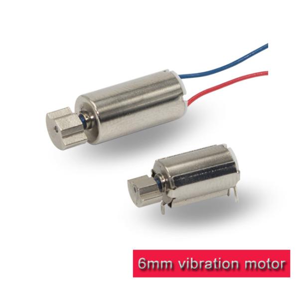 1.5v 3v Mini Coreless DC Motor , Micro Coreless Vibration Motor RoHS Material