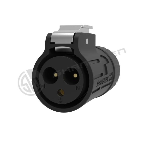 IP67 PBT Material 3pin Male Female power Waterproof Connector
