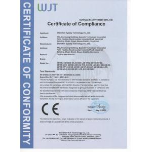 Shenzhen  Eyesky&Safewill Technology Co.,Ltd. Certifications