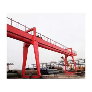A Type Double Beam Gantry Crane Warehouse Double Girder Gantry Crane