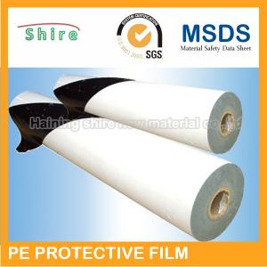 China White Scratch Protection Film For Doors , Recycable Protective Adhesive Film Tape on sale