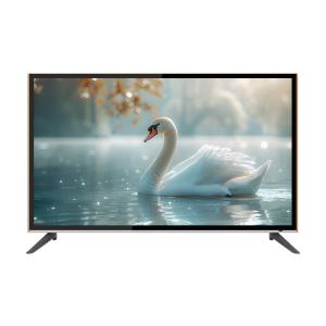 China 4K Smart LED TV Ultra HD Resolution 65 Inch Led Tv With Gold Bezel Customizable on sale