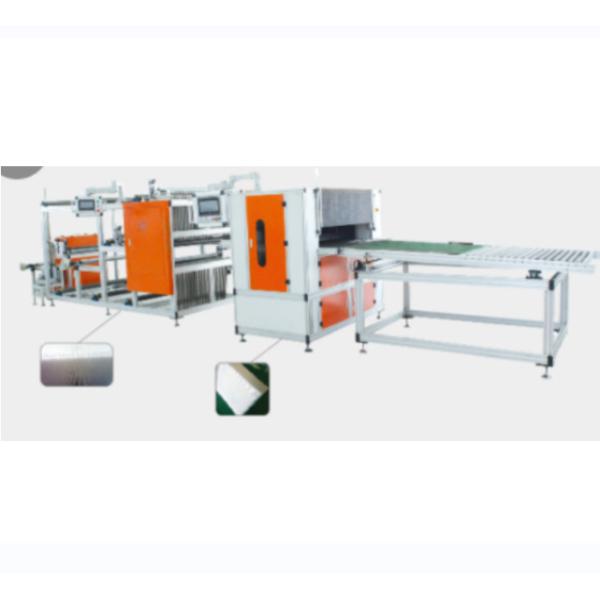 Programmable Filter Paper Pleating Machine Origami Production Line High Temperature Resistant