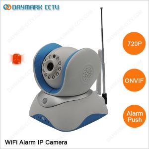 Alarm push notification 720p WIFI pir sensor ip camera home alarm system