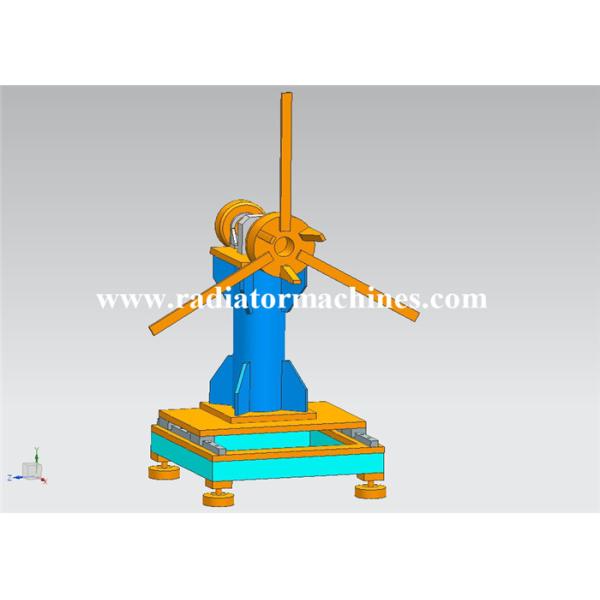 Fully Auto Aluminum Side Plate Radiator Making Machine for Brazing Radiators