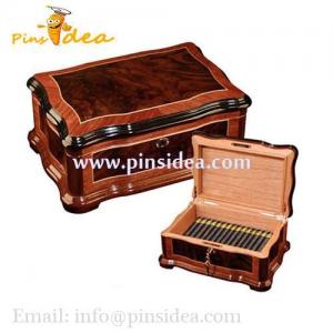 China Cigar Humidor Case, Front Mounted Hygrometer, Wholesale Factory Price on sale