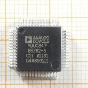 China ADUC847BSZ62-5 ADI MCU IC Electronic Components 24 Bit ADC + Flash 8 Bit uP on sale