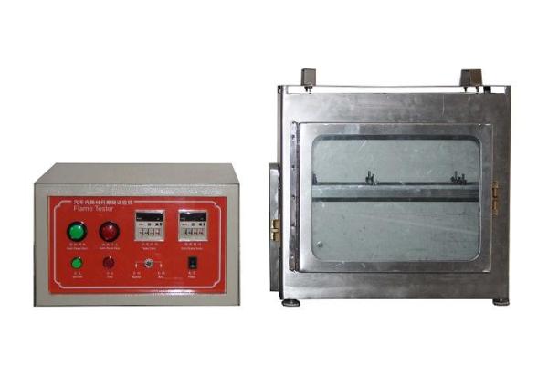 Quality Auto Mobiles Interior Material Burning Test Machine Leather Flammability Tester for sale
