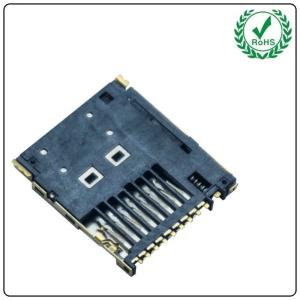Wholesale 0.5mA TF Micro SD Card Socket 9Pin 1.68H Micro PCB Push Push Type from china suppliers