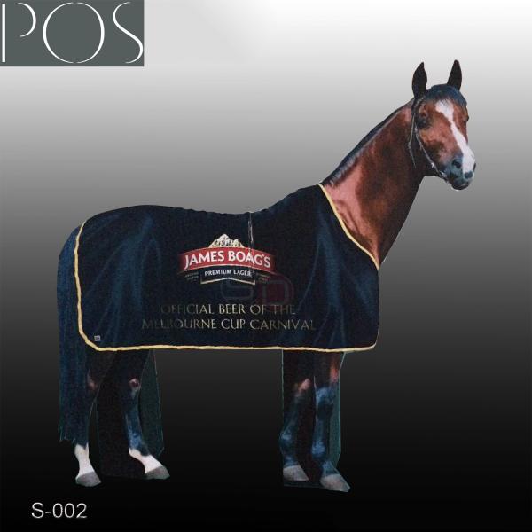 Quality corrugated display standee for customize shape for sale