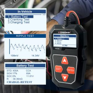 Wholesale 2000CCA KONNWEI KW208 Car Battery Tester For Cranking Charging System from china suppliers