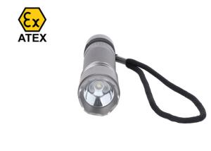 1W 100Lm Hand Torch Light / Explosion Proof Torch For Zone 1 Zone 2 Hazardous Areas