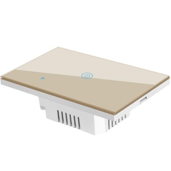 Quality Voice Control Smart Wireless WiFi Switch Single Pole 240V for sale