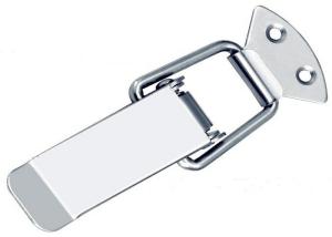 180kg Milled Steel Spring Loaded Hasp For Clamping Toolbox