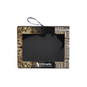 Customized Cosmetic Packaging Ribbon Decorative Gift Boxes With Windows