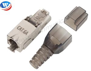 China Male Modular Plug Boot Toolless 8P8C Cat6 UTP RJ45 Plug on sale