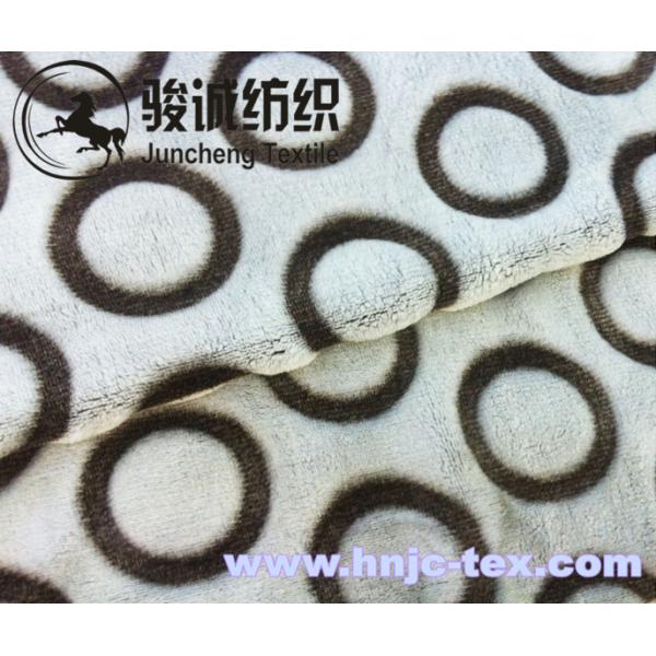 100% polyester 1.5m width printing short plush soft blanket fabric for hometextile