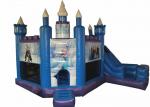 Disney Forzen inflatable combo inflatable forzen bouncer plus slide princess
