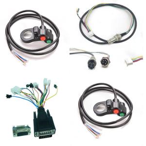China Customized Length SCSI D-sub DB9 Cables with 25 50 Pin Centronics Male Female Connectors on sale