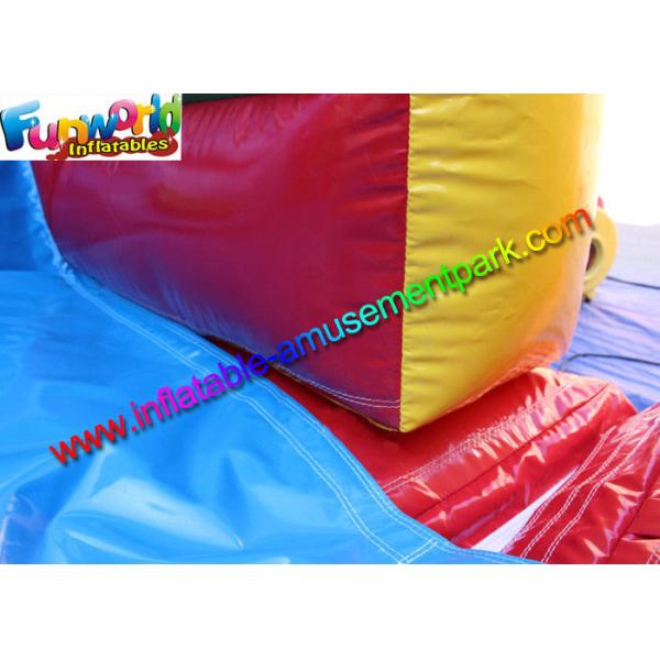 Gaint Inflatable Obstacle Course / Crazy Boot Camp Challenge For Outdoor Game