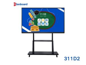 Wholesale 311D2 Chip Built-In Whiteboard Software Wireless Screen Sharing Optional OPS PC Interactive White Board from china suppliers