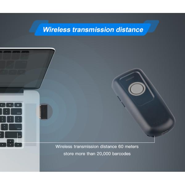 Wireless Barcode Scanner 2D Portable Bar code Readers High Decoding Speed