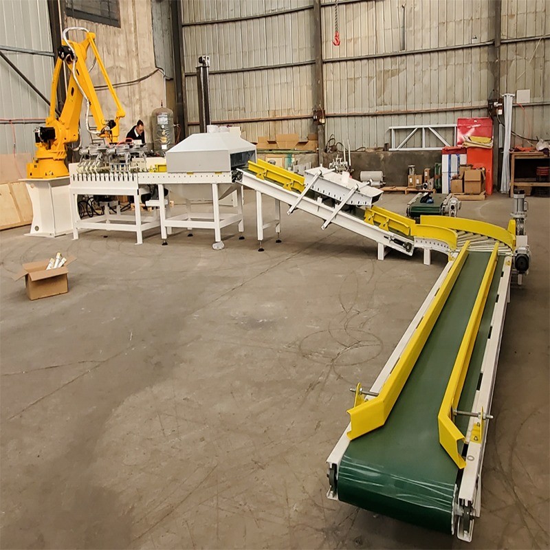 Wholesale Warehouse Robotic Arm Palletizer 4 Axis Robotic Case Palletizing from china suppliers