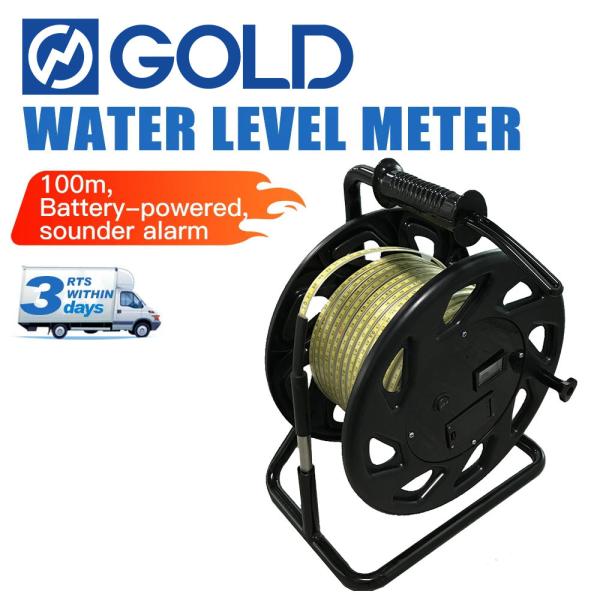 Quality 100m 300m 500mSteel Ruler Water Level Sensor Water Level Meter With Sound And Alarm for sale