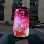 Flexible LED Display 320mm*160mm Flexible Full Color Curved Programmable LED