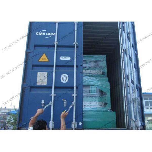 9m 480v Tile Forming Corrugated Panel Roll Forming Machine Electric