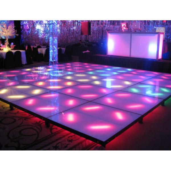 Multifunction LED Lighted Dance Floor Panels / Interactive Led Screen Dance Floor