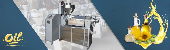 Commercial Automatic Oil Press Machine Simple Design Easy Continuous Operation