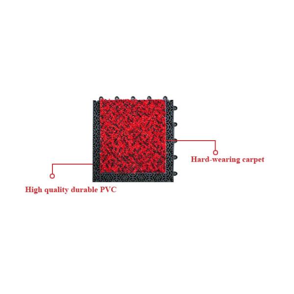 Commercial Interlocking Floor Mat Modular Drainage Mats 20*20