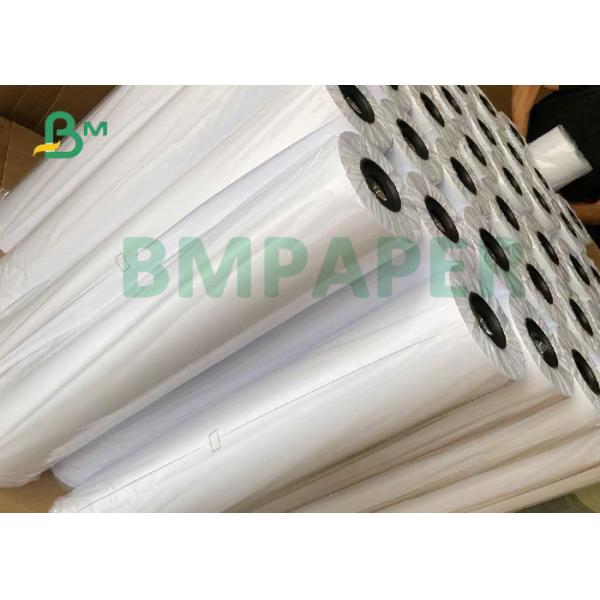 20LB 24LB White Bond Paper Rolls 36inches x 300ft For Architecture Design