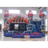 Buy cheap Customized inflatable bouncy castle printing inflatable bouncy castle with slide from wholesalers