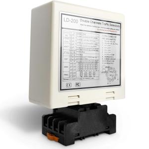 Dual Channel Loop Detector - Independent Control & Anti-Crosstalk Tech for Smart Traffic Systems & Reliability