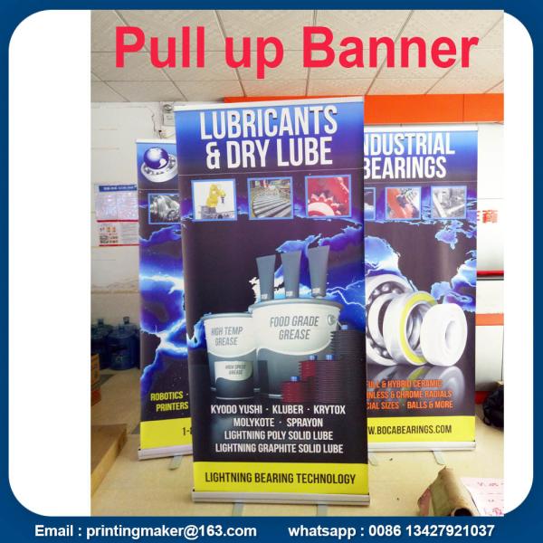 Quality Roll up Stand with Custom Banner Printing for sale