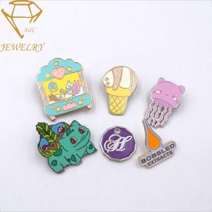 China Clothing Decoration CE Cute Custom Enamel Lapel Pins on sale