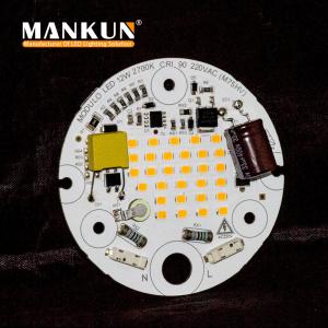 China High Power DOB 12W Ra90 Round LED Module Triac Dimmable 0V 10V on sale