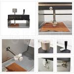 ISO AATCC Manual Rotary Vertical Crockmeter For Rubbing Fastness Testing