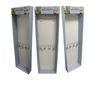 China Custom Display Box Cardboard Point Display With Metal Hanger Hook on sale