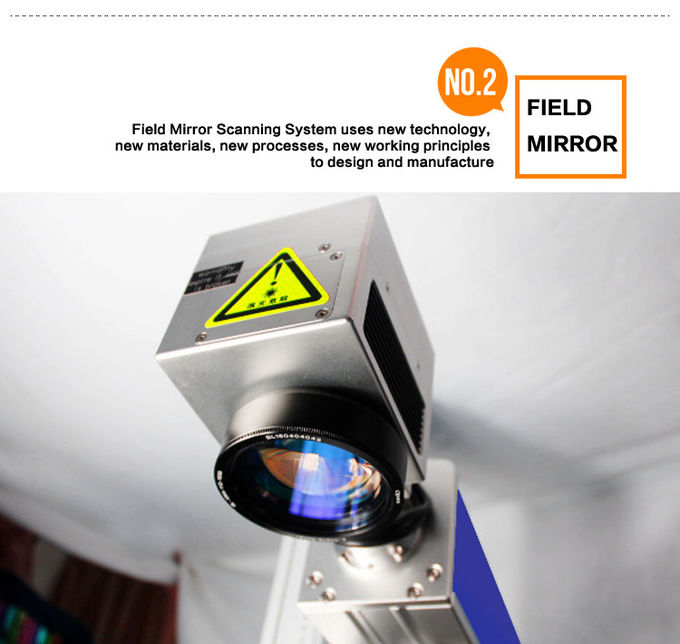 desktop Fiber Laser marking machine Connected to the computer/laser marking machine metal