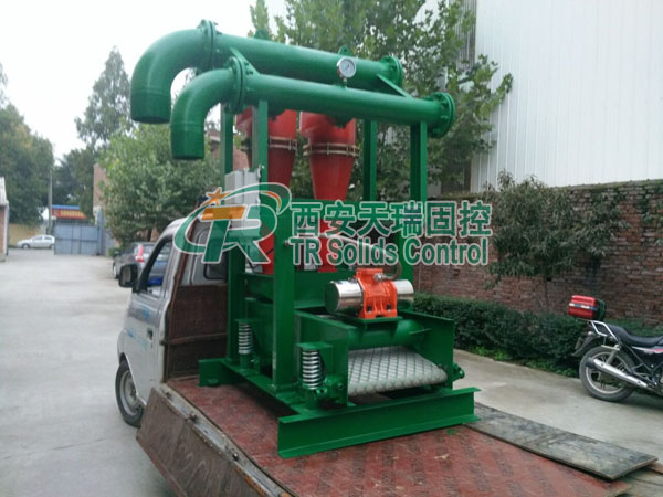 High quality mud desander Big Capacity 300 M3/H Drilling Mud Desander DN150mm Inlet Diameter ISO9001 Certificate