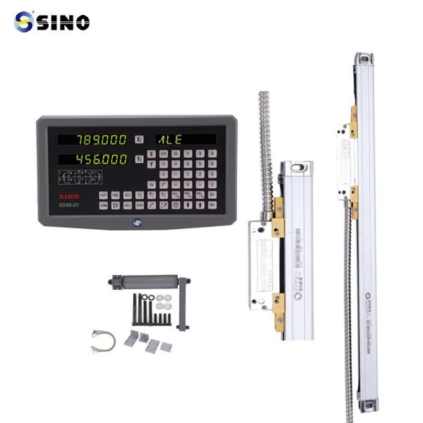 SINO 2 Axis CE SDS6-2V SINO Digital Readout System With LED Display For Lathe Milling Machine