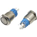 Other Electronic Components 12 Volt Self-Locking Diameter 16Mm Green 5Pins Led